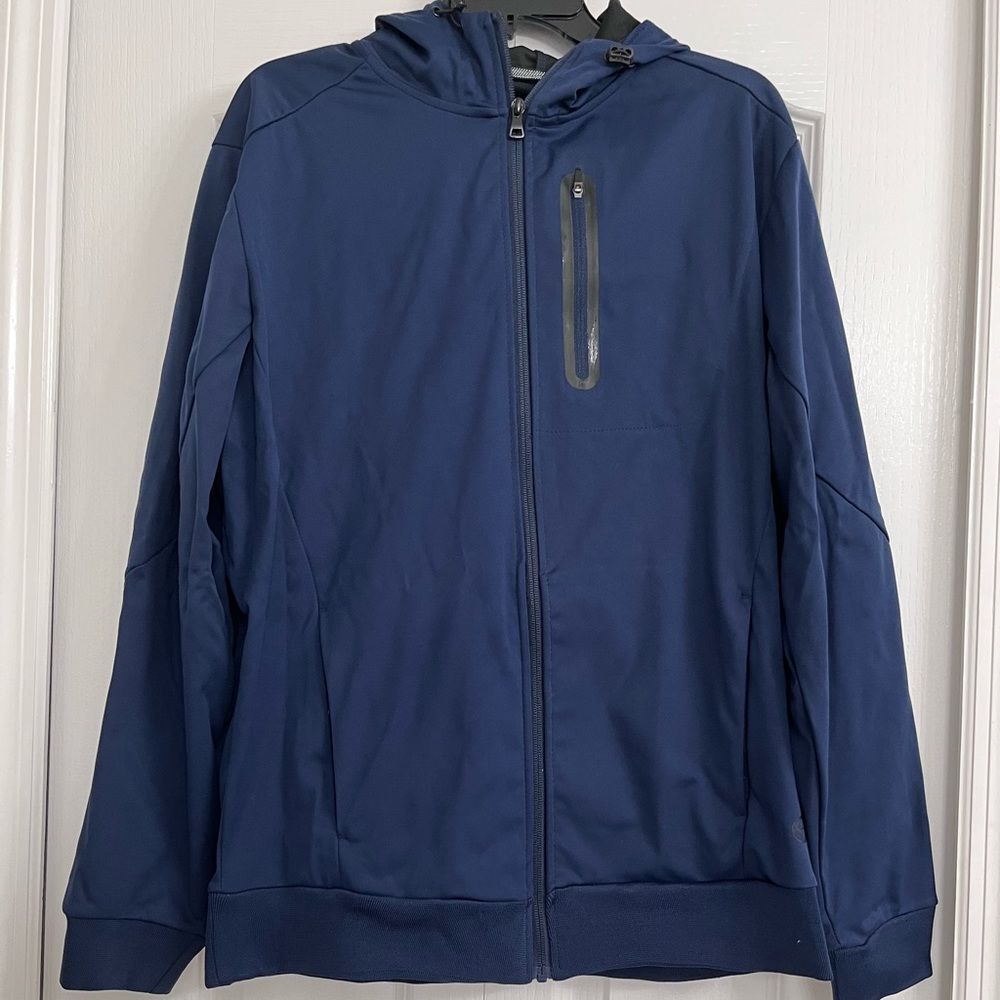 Mondetta Outdoor Project mens Mondetta active jacket blue large